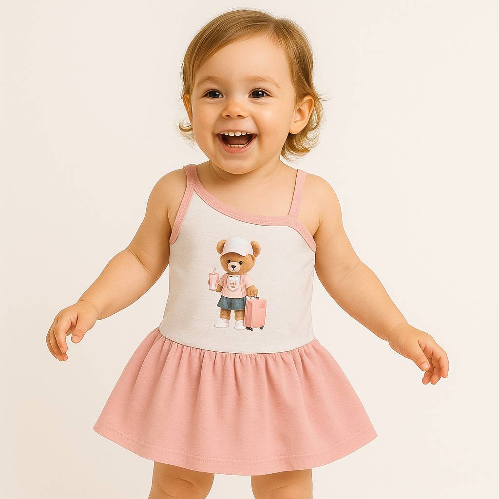 Baumwollkleid für Babymädchen