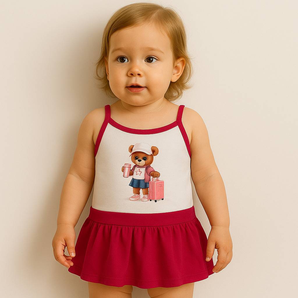 Baumwollkleid für Babymädchen