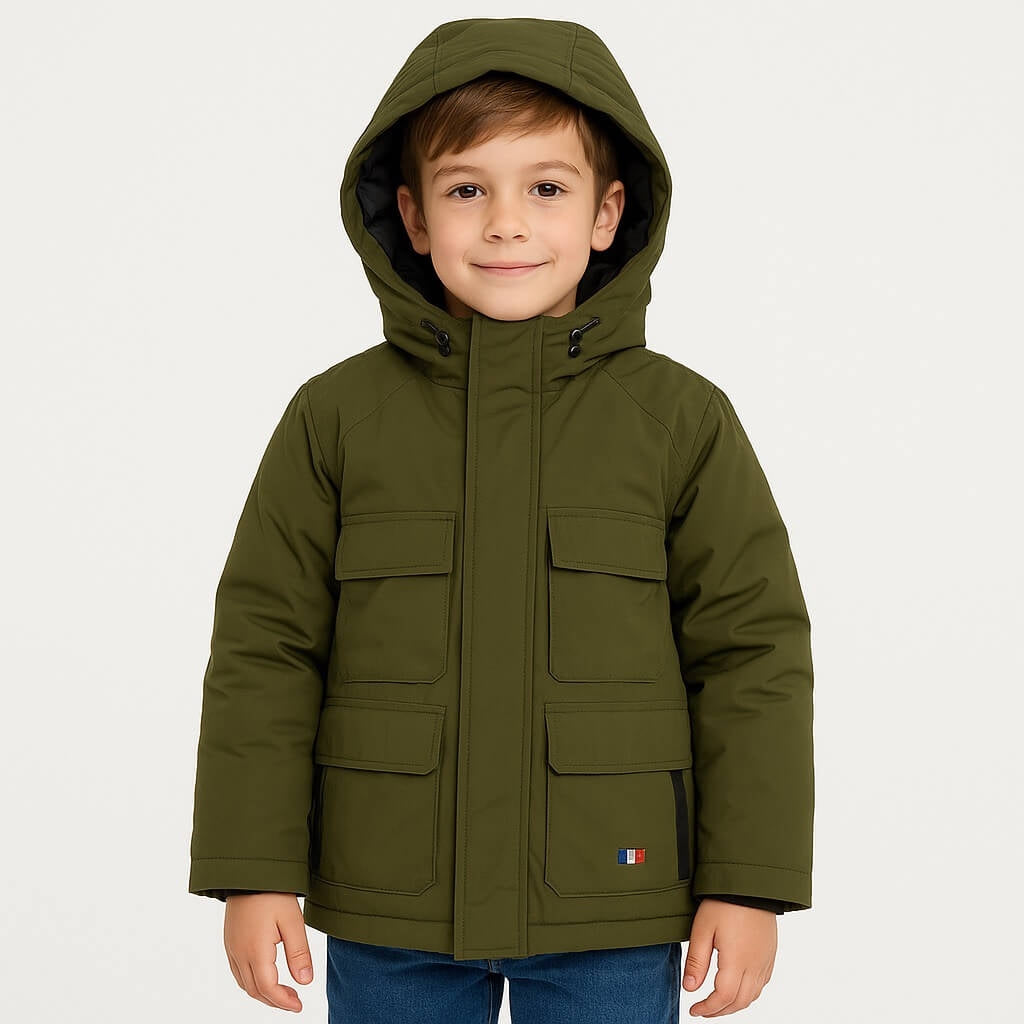 Gefütterte Babyjacke