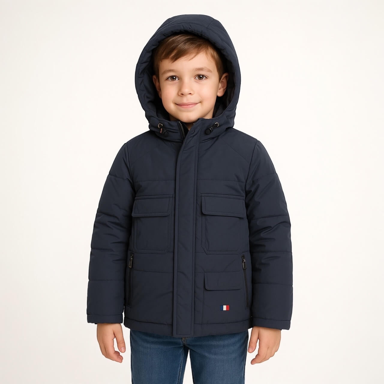 Gefütterte Babyjacke