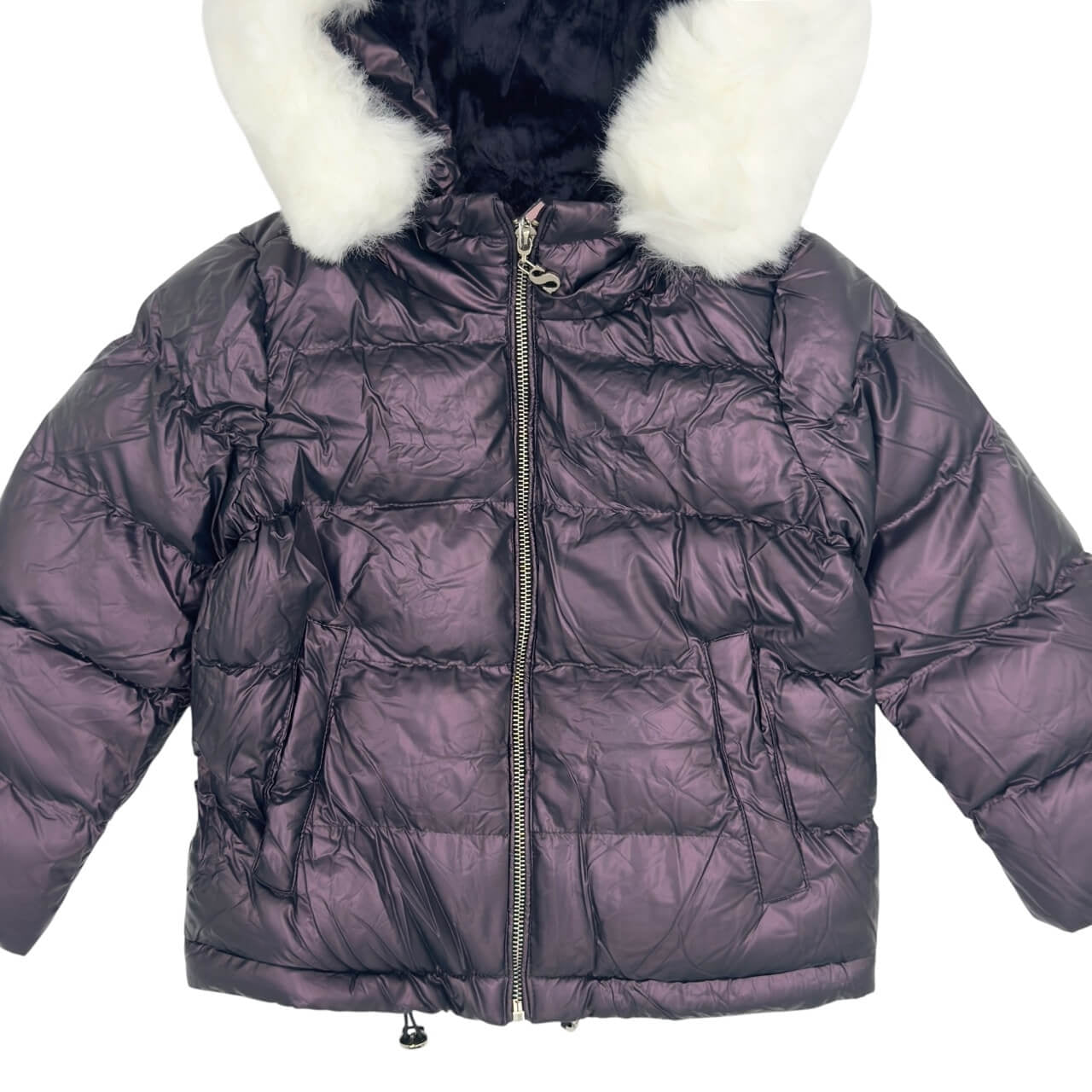 Wattierte Mädchenjacke