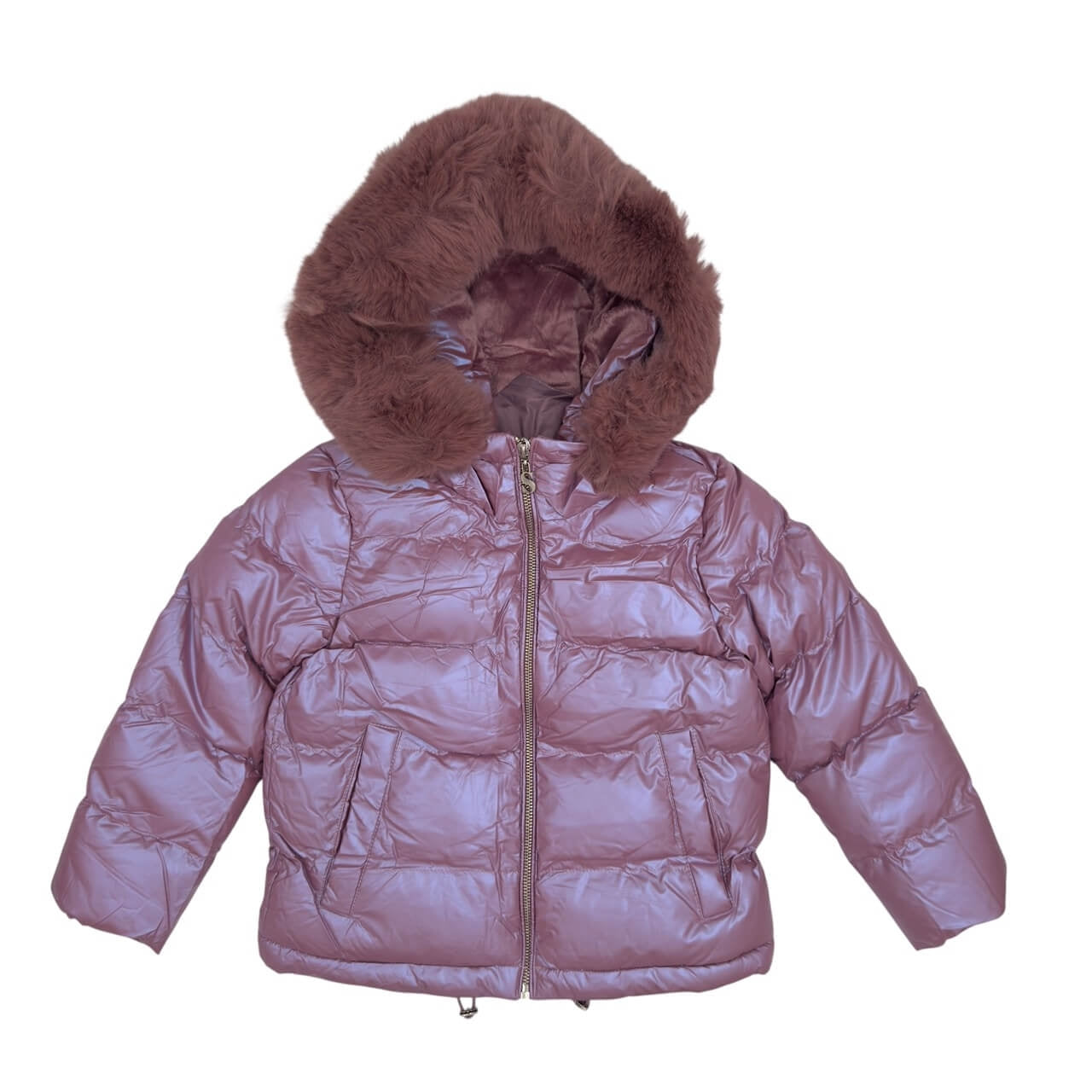 Wattierte Mädchenjacke