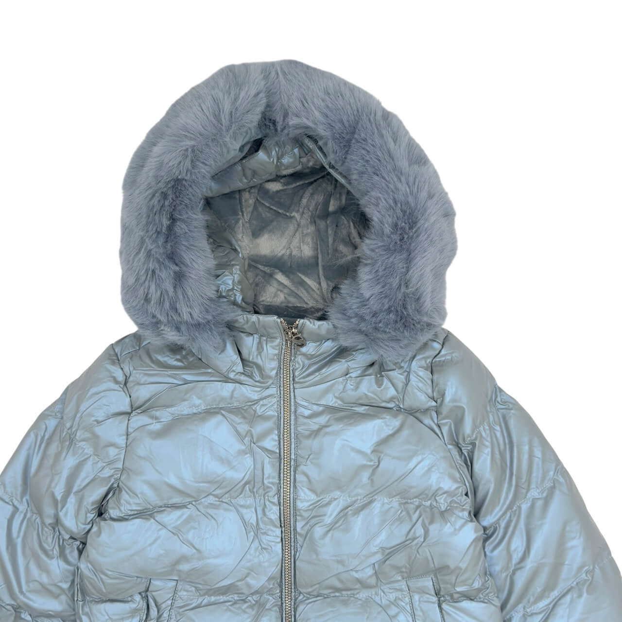 Wattierte Mädchenjacke