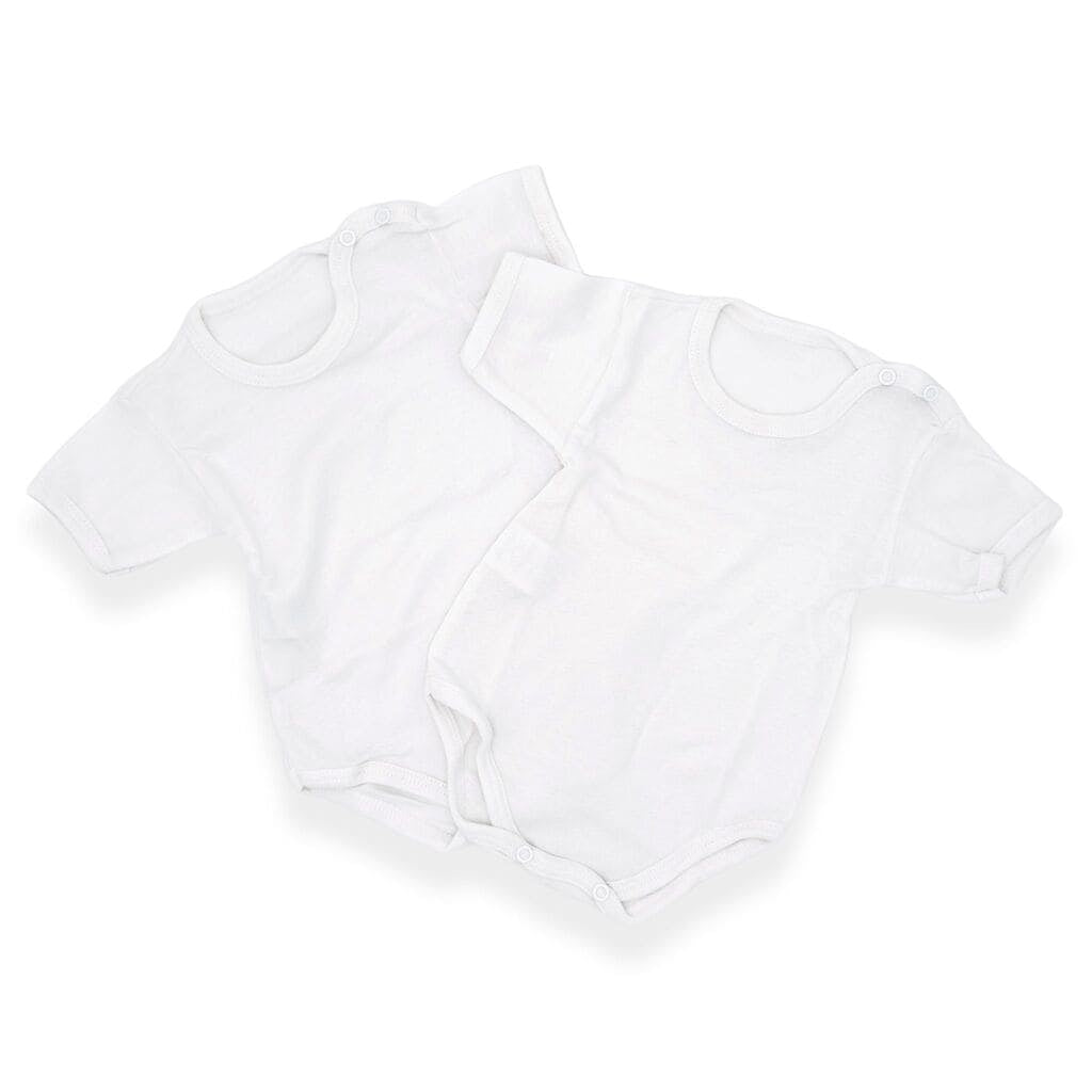 2 Body aus warmer Baumwolle in Pastelltönen