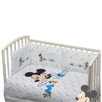Bettdeckenset für Kinderbett mit Disney-Mikrofaser-Nestchen