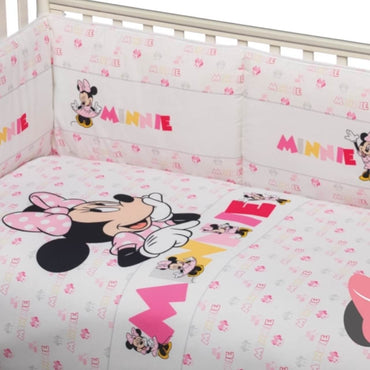 Bettdeckenset für Kinderbett mit Disney-Mikrofaser-Nestchen