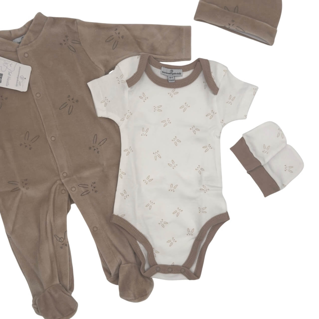 Nazareno Gabrielli 4-teiliges Chenille-Set