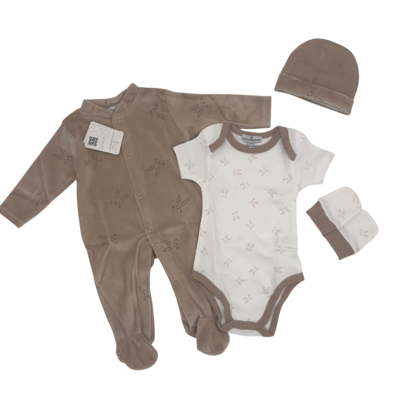 Nazareno Gabrielli 4-teiliges Chenille-Set