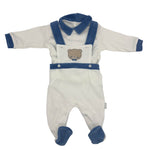 Chenille-Playsuit/Latzhose von Les Jolies