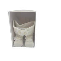 Warmes Baumwoll-Stirnband + Schuhe-Set
