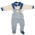 Chenille-Playsuit/Latzhose von Les Jolies