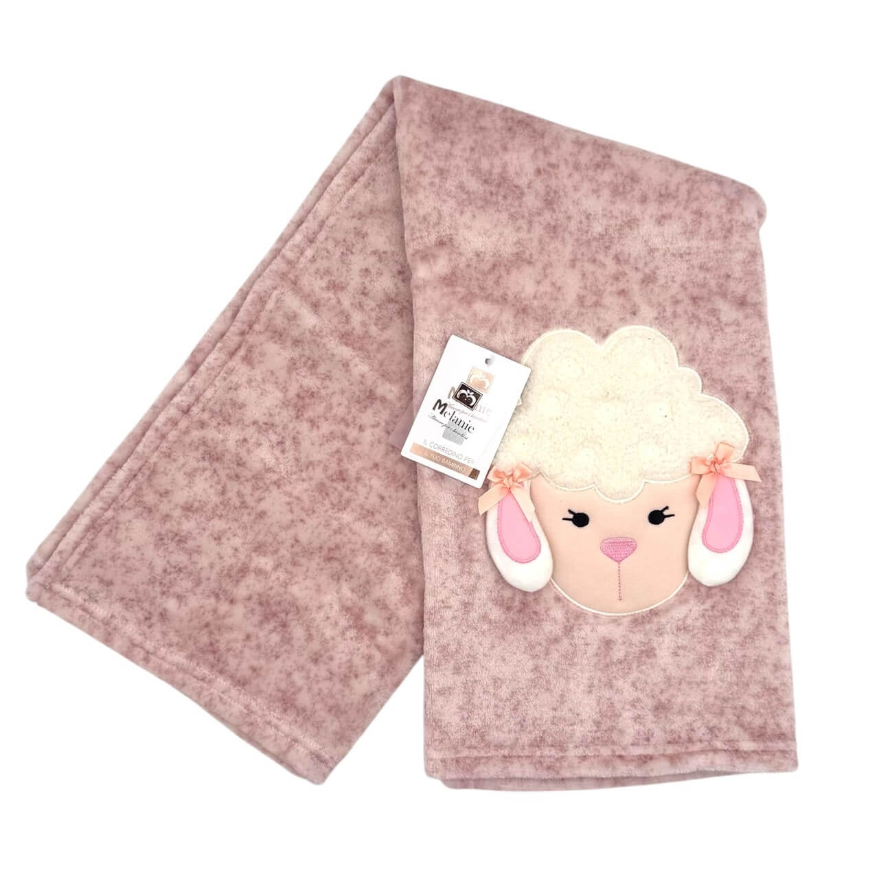 Korallfleece-Decke für Kinderwagen 70x90 cm