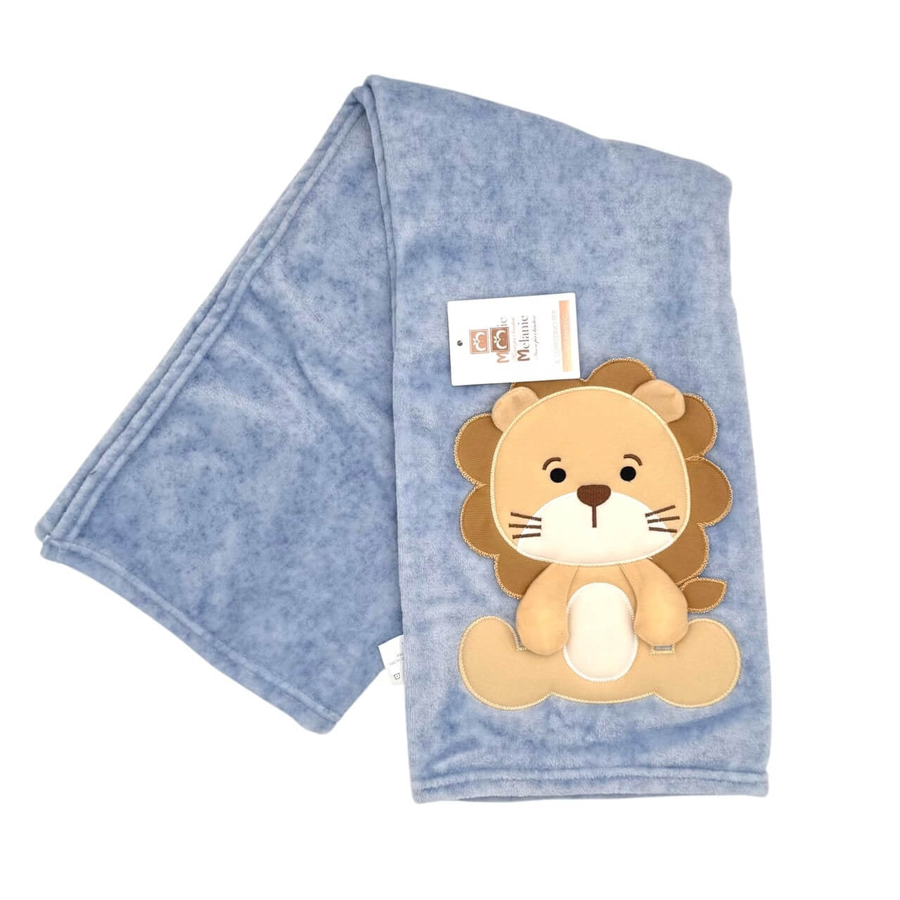 Korallfleece-Decke für Kinderwagen 70x90 cm