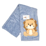 Korallfleece-Decke für Kinderwagen 70x90 cm