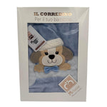 Korallen-Decke für Kinderwagen 70x90 cm