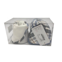Set Cappello+Bavetta in Caldo Cotone Pastello 0/3 Mesi