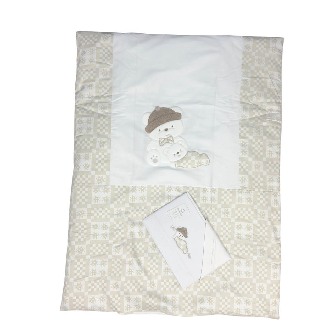 Komplettes Bettwäscheset mit Spannbettlaken Pastello