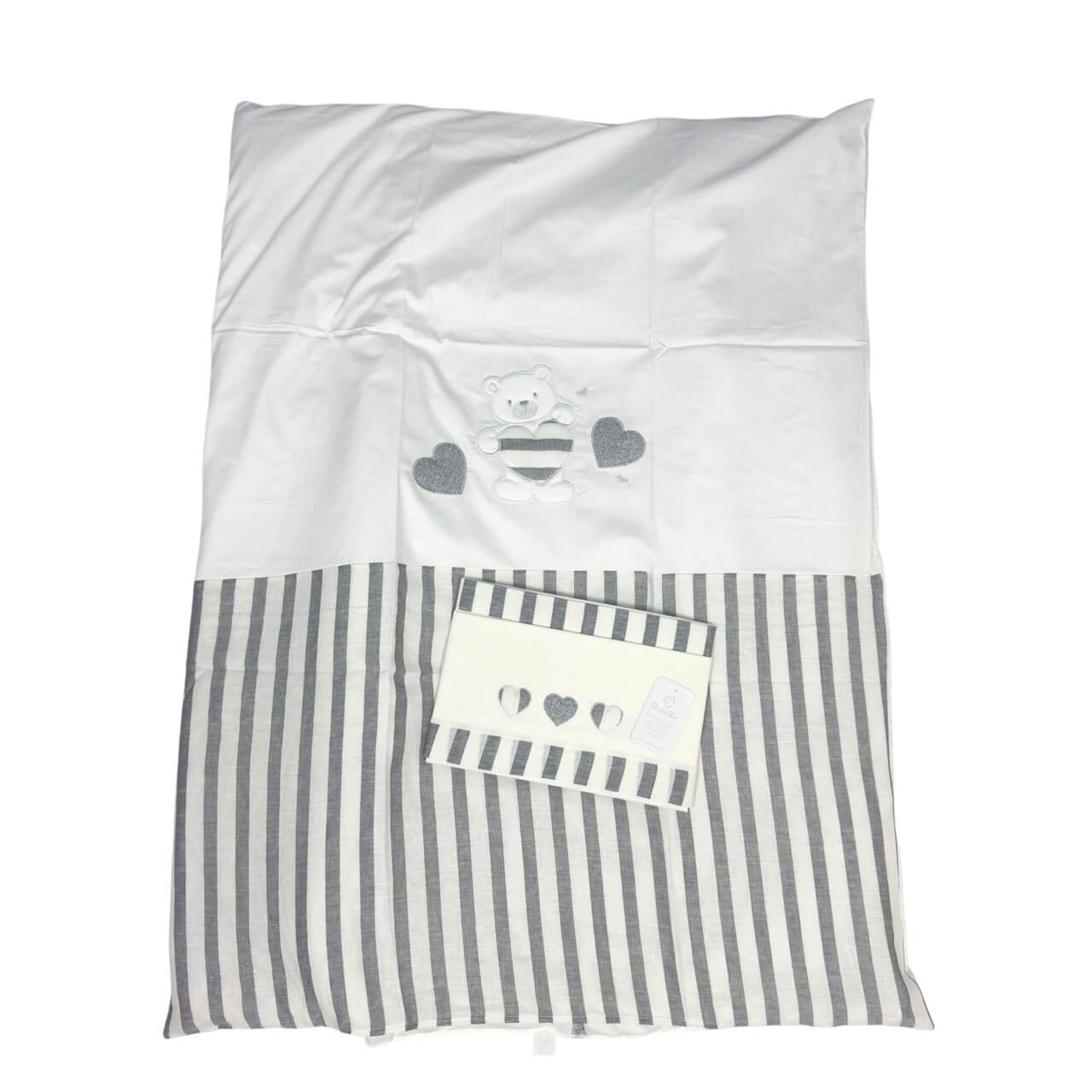 Bettdecken-Set mit Laken Pastello