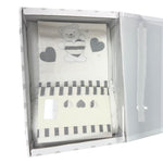 Bettdecken-Set mit Laken Pastello