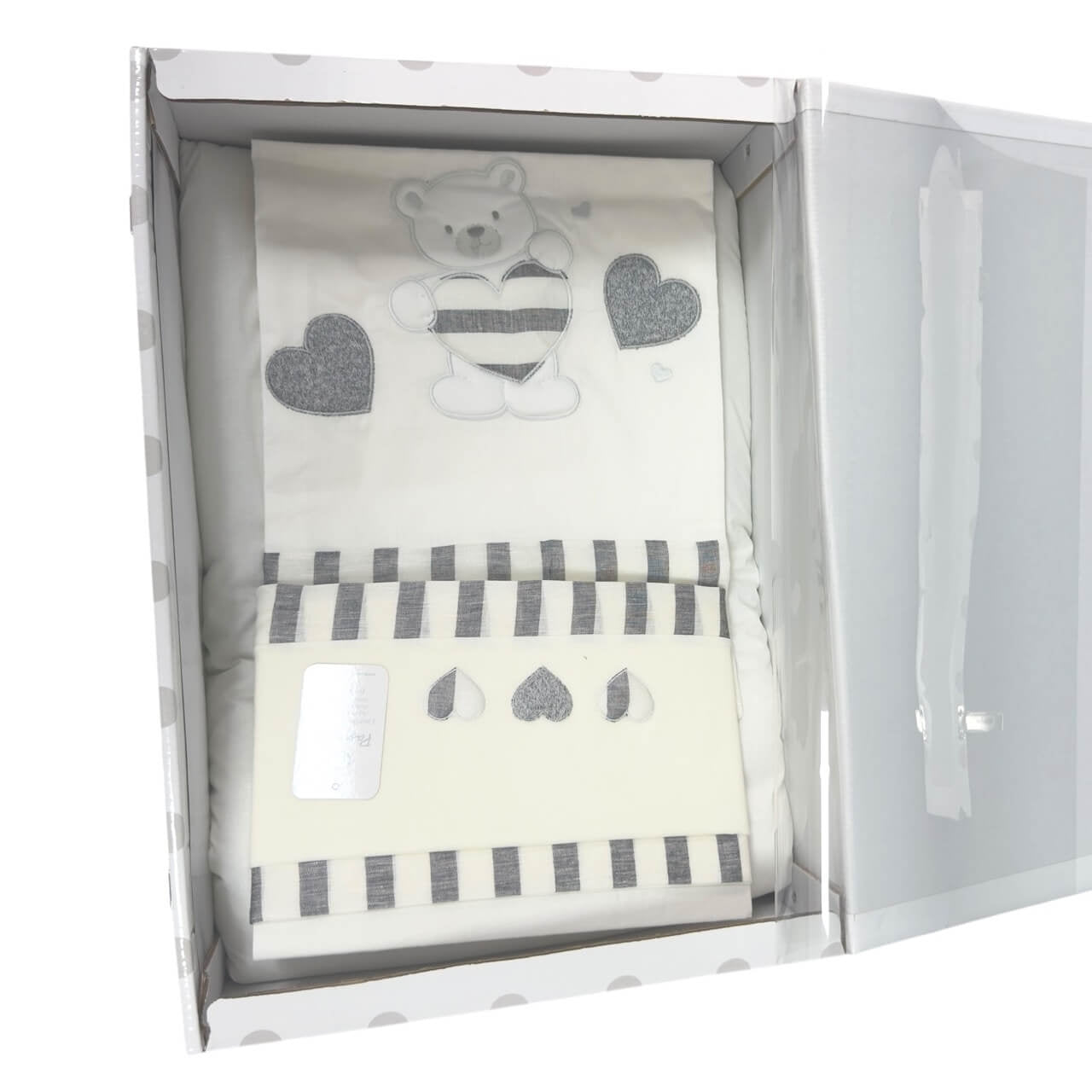 Bettdecken-Set mit Laken Pastello