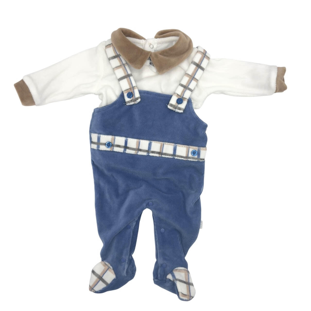 Strampler aus Chenille Nazareno Gabrielli