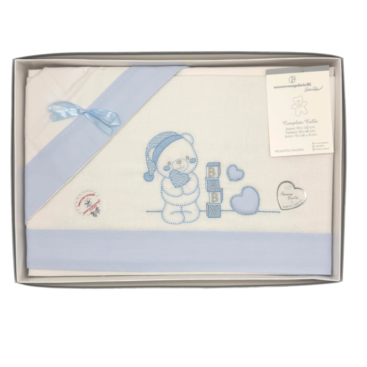 Completo Carrozzina 100% Cotone
