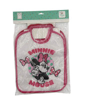 6 Bavette Grandi Minnie Disney Con Molla Plastificata