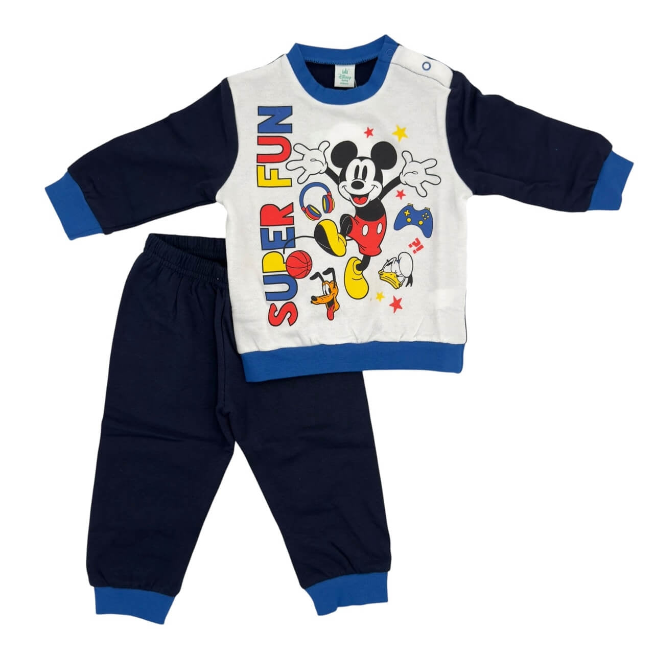 Mickey Mouse Winter-Fleece-Pyjama