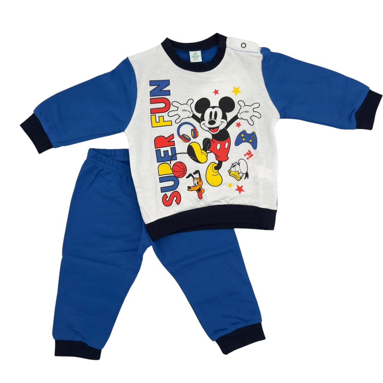 Mickey Mouse Winter-Fleece-Pyjama