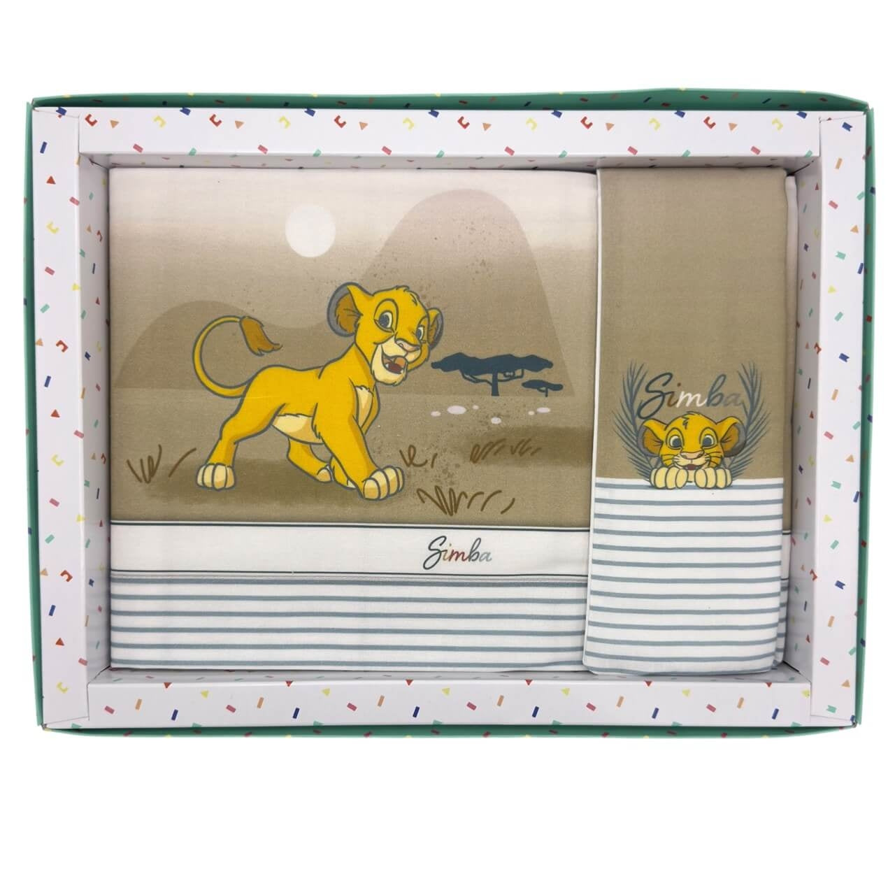 Komplettes Kinderbett-Set Simba 100% Baumwolle