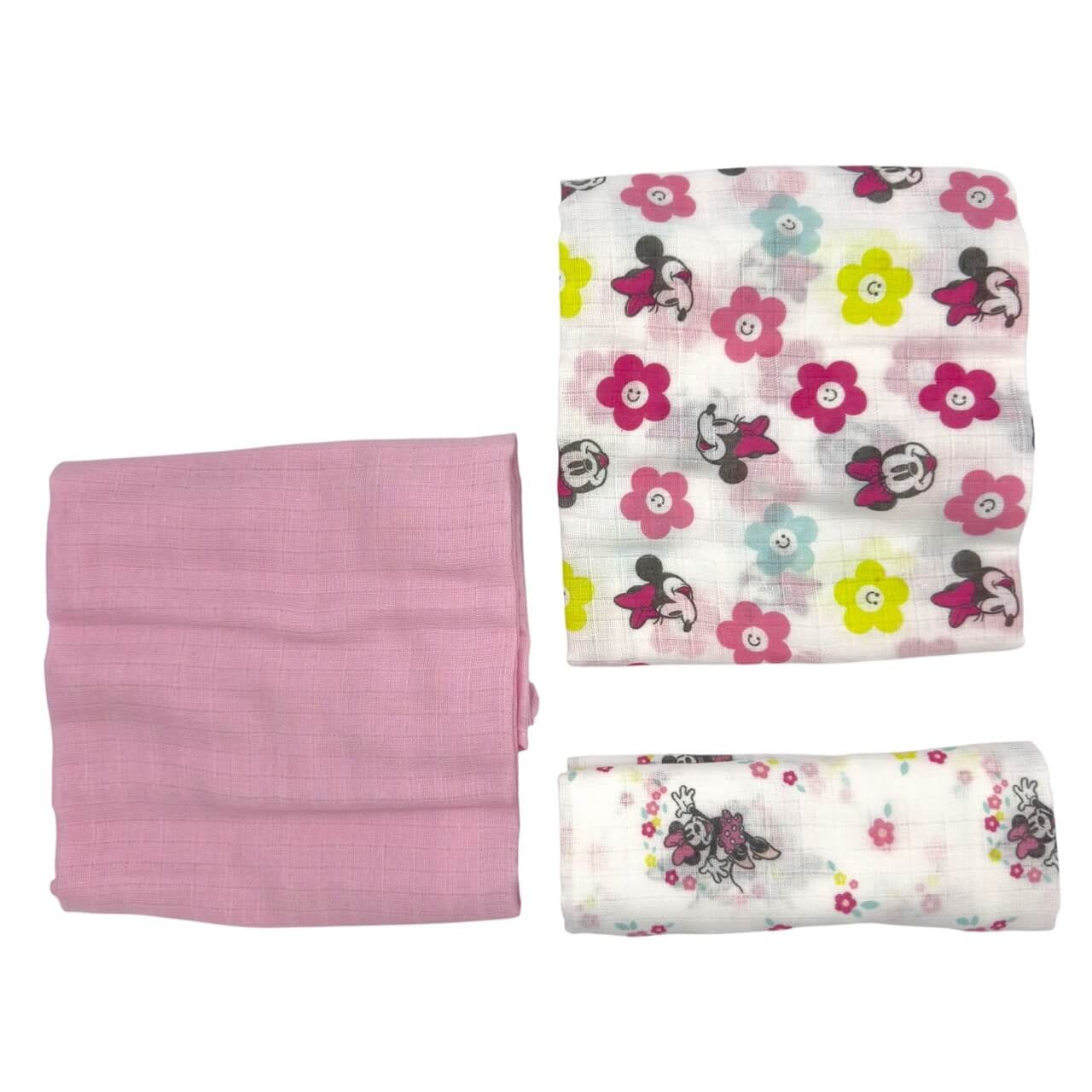 3 Disney-Musselin-Tücher