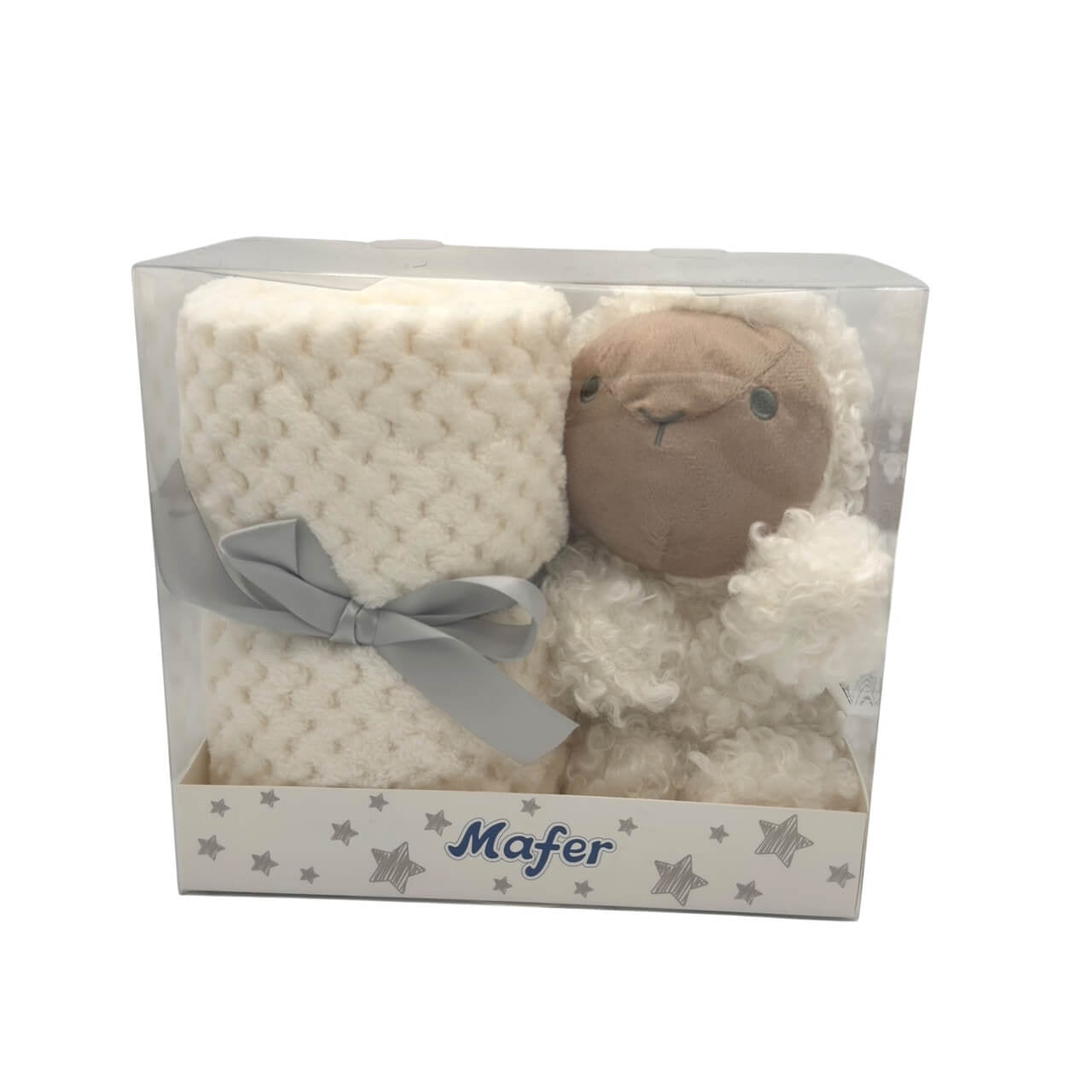 Kinderwagendecke Mafer mit Kuscheltier 75x100 cm