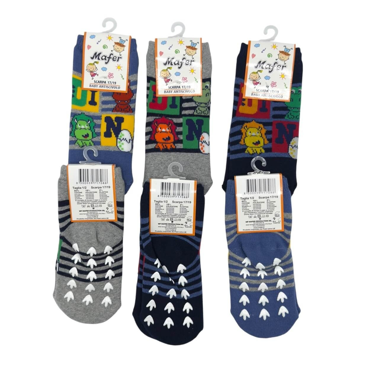 6 Antirutschsocken Warme Baumwolle Baby