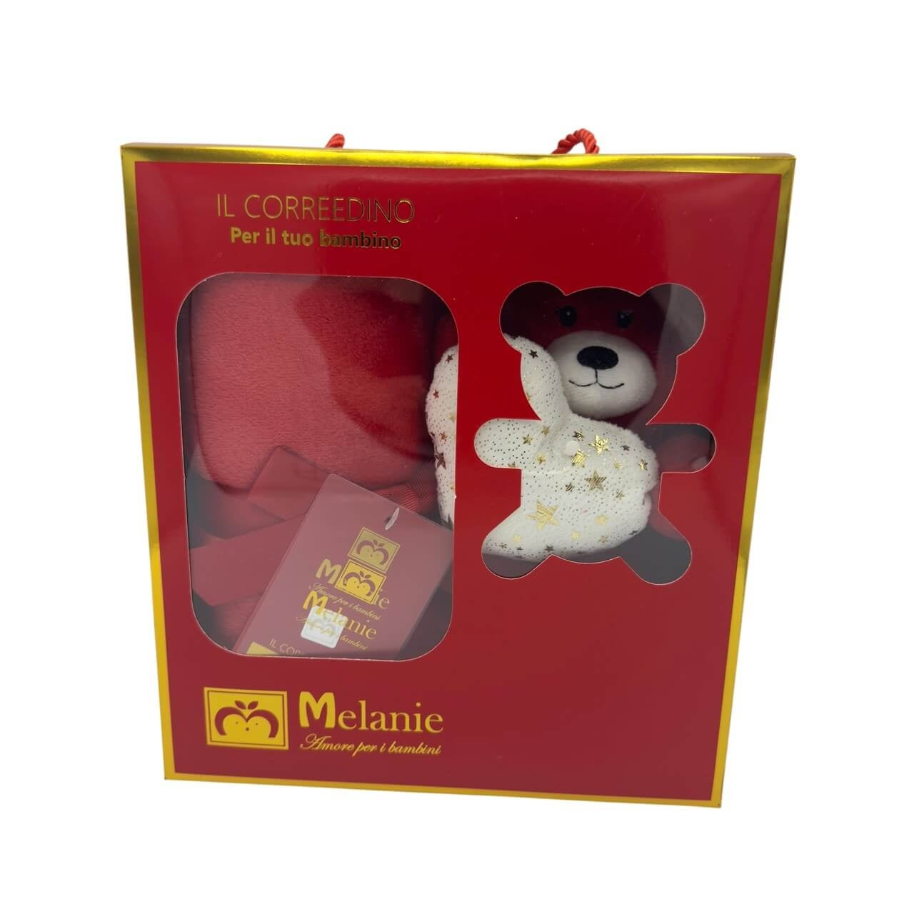 Plaid Passeggino Melanie Con Pupazzo 70x90 cm