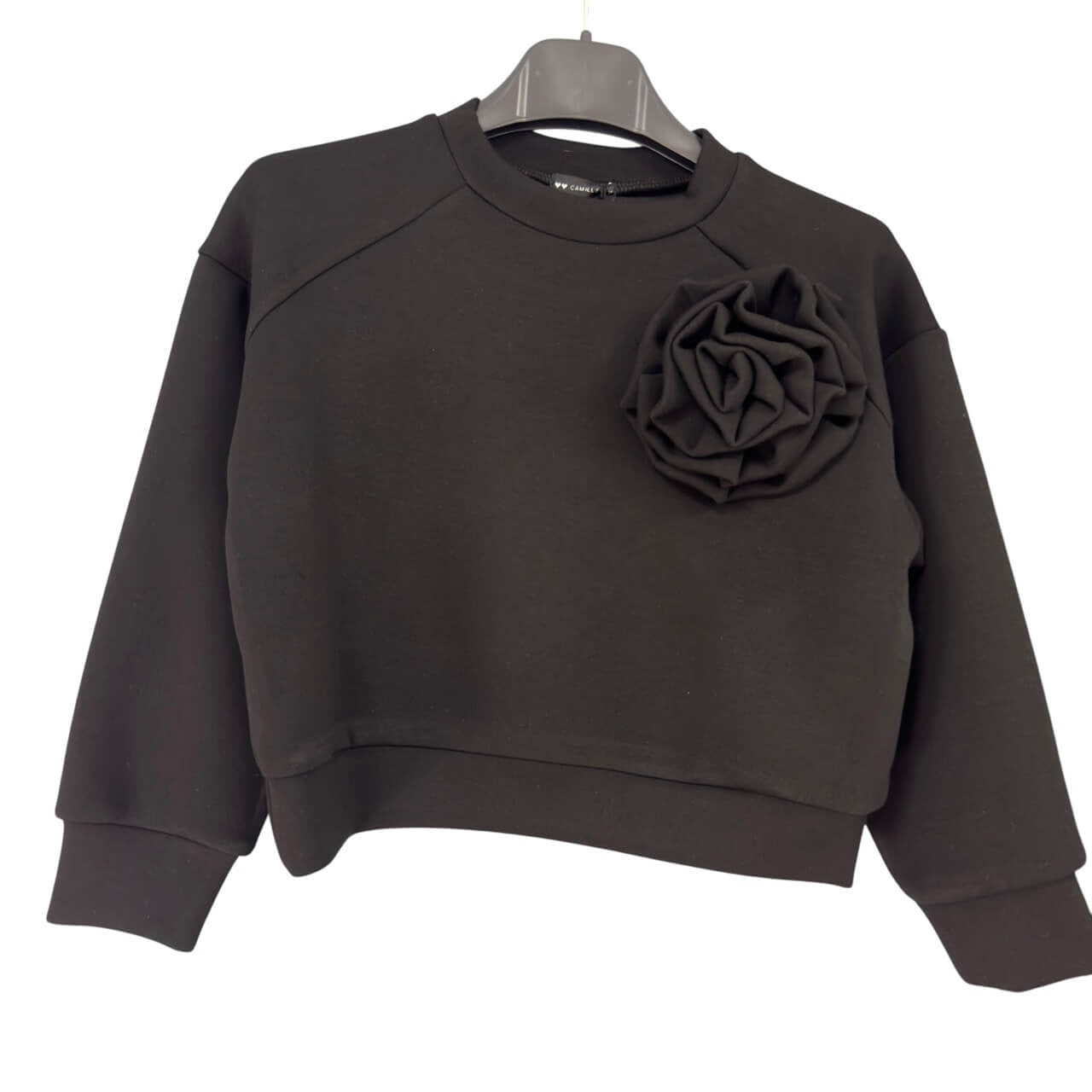Technischer Overall mit Mädchenrosette