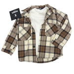 Baby-Komplettset Rebel – Hemd + weißes T-Shirt