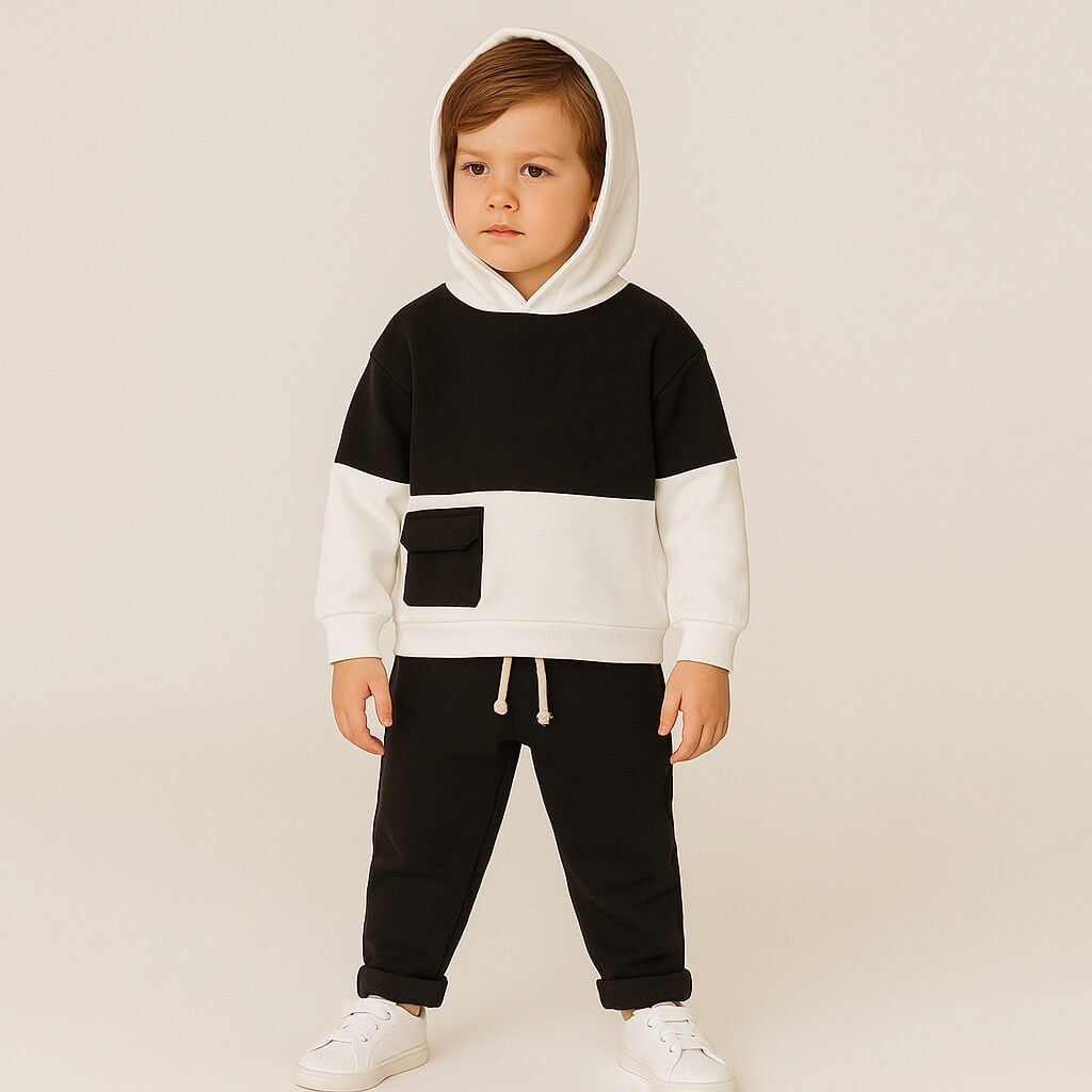 Baby-Overall mit Taschen aus Baumwolle