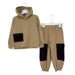 Baby-Overall mit Taschen aus Baumwolle