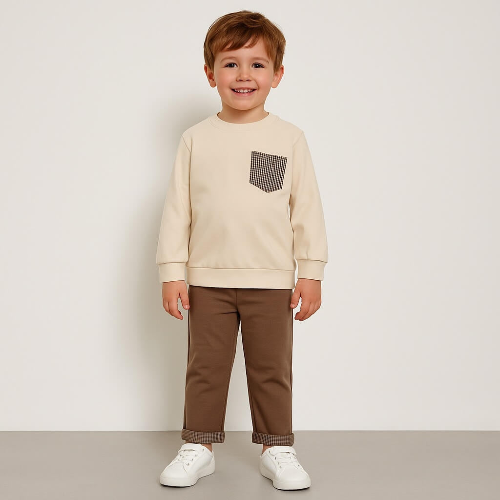 Set aus Baumwolle für Babys