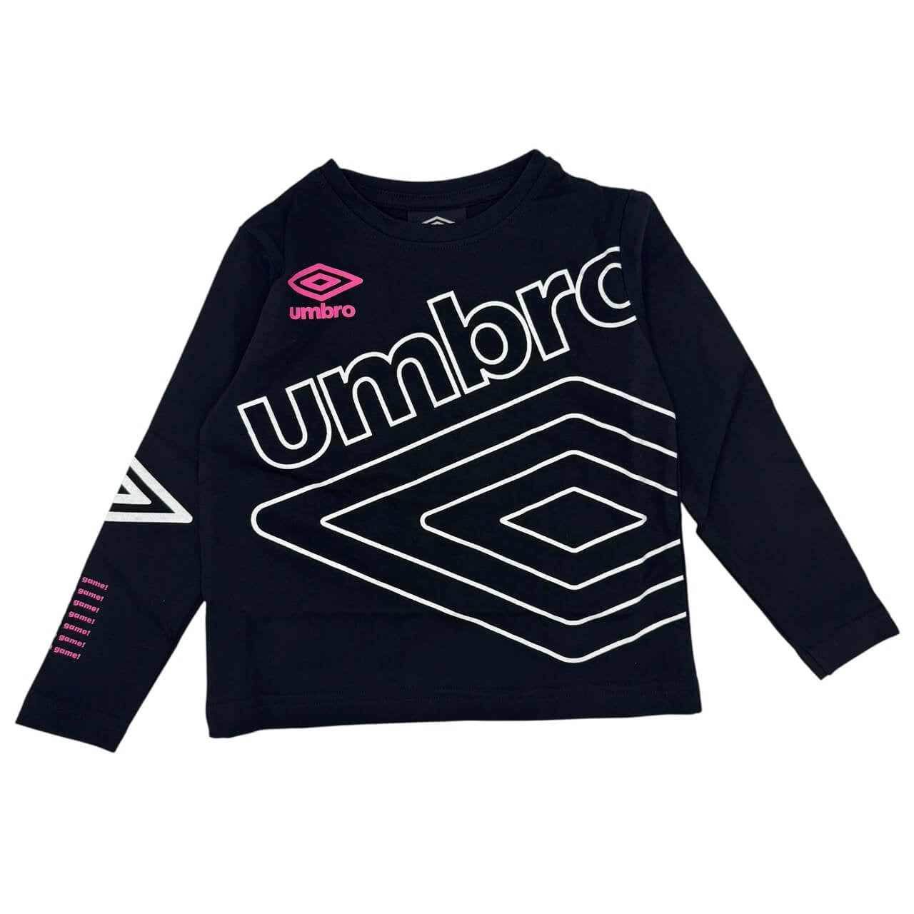 Umbro Langarm-T-Shirt für Mädchen