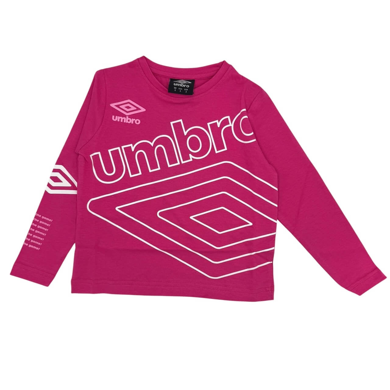 Umbro Langarm-T-Shirt für Mädchen
