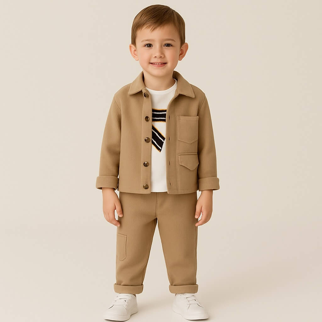 Set aus Baumwolle für Babys