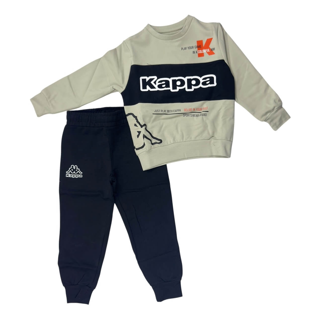 Kappa Sweatshirt-Trainingsanzug