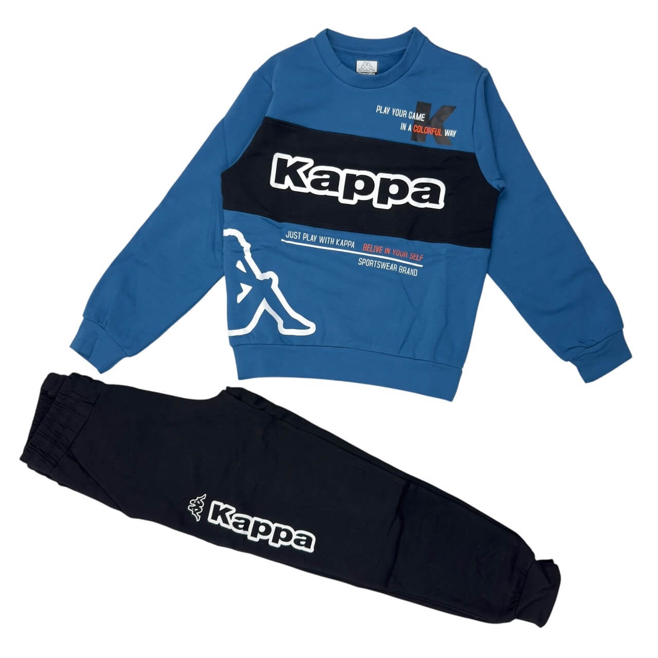 Kappa Sweatshirt-Trainingsanzug