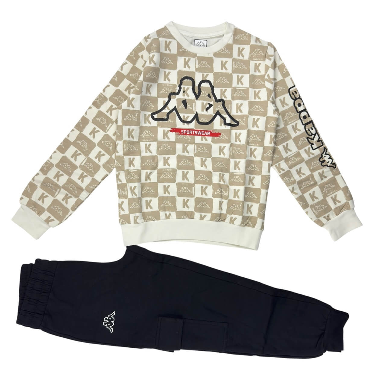 Kappa Sweatshirt-Trainingsanzug