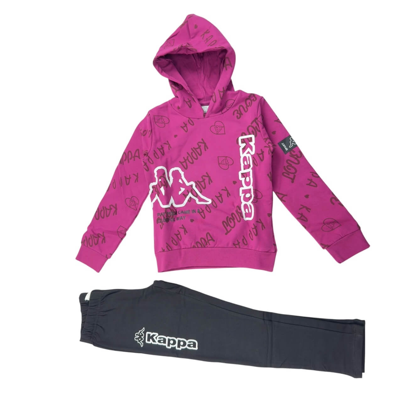 Tuta Felpata Kappa Bimba