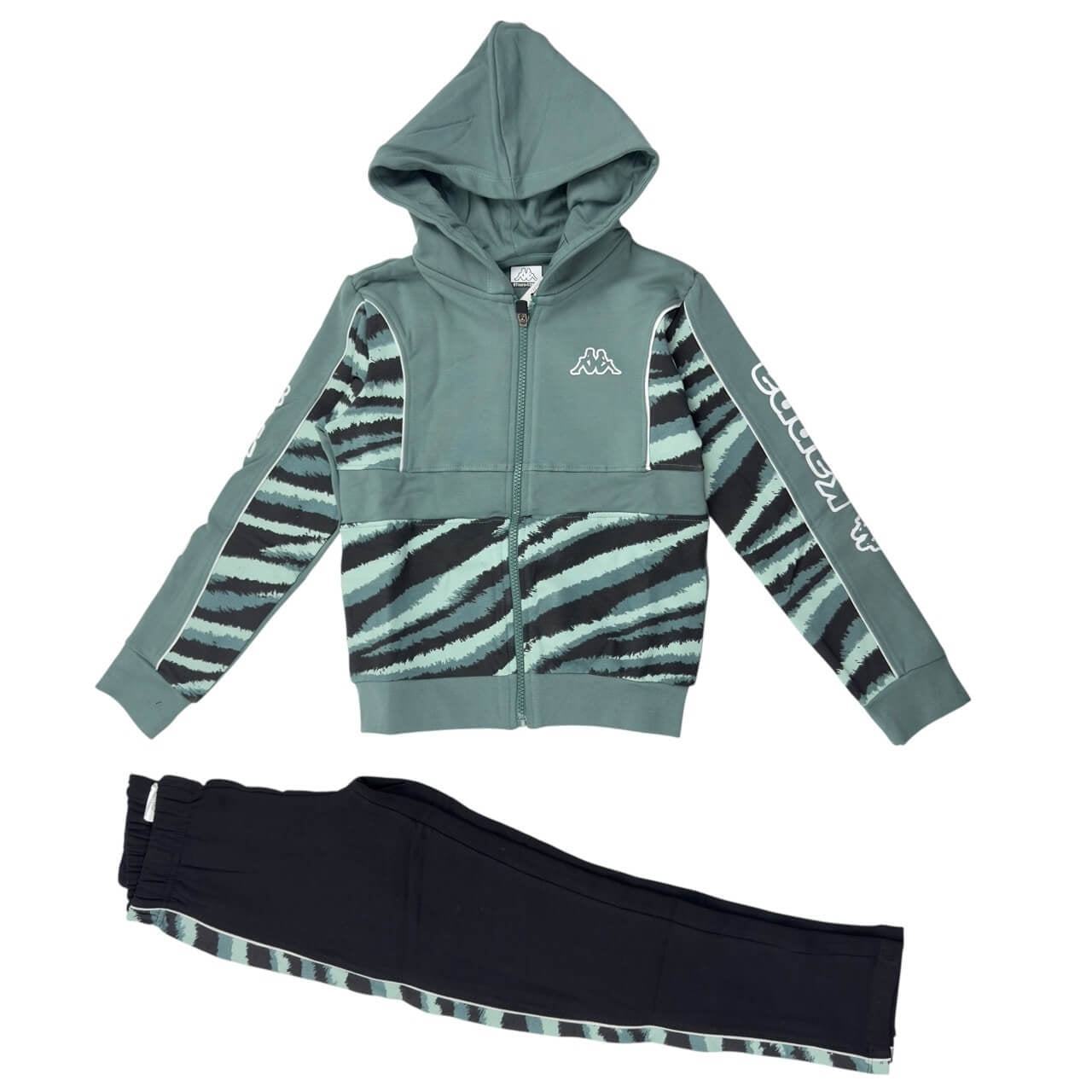 Kappa Mädchen-Sweatshirt-Trainingsanzug
