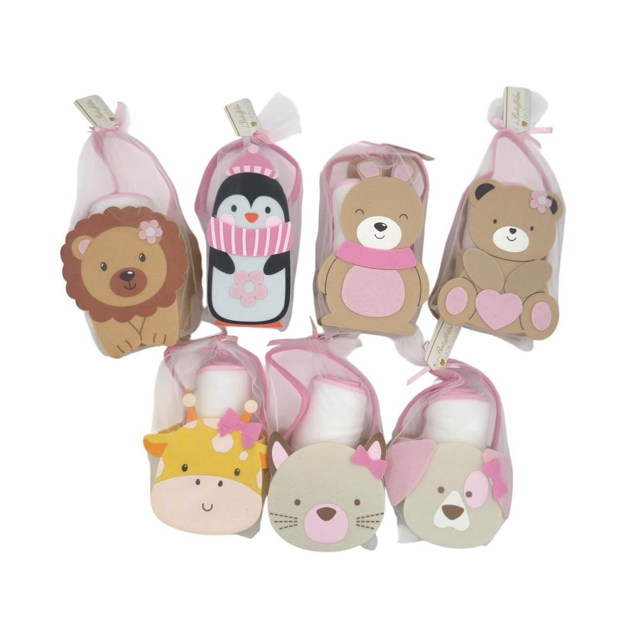 1 Set Regalo Neonato con Accappatoio Triangolo