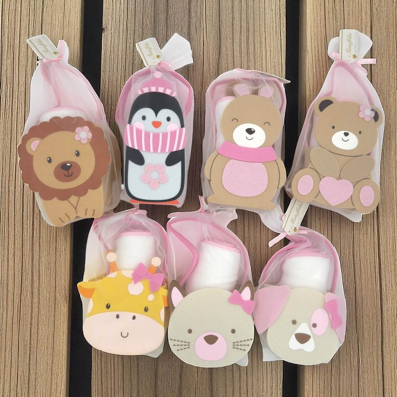 1 Set Regalo Neonato con Accappatoio Triangolo