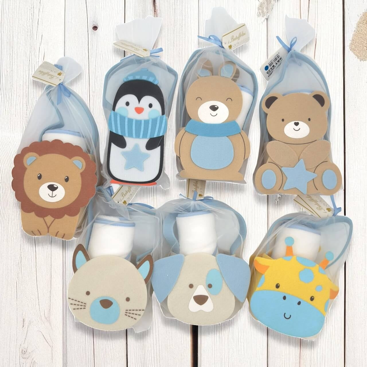 1 Geschenkset für Neugeborene mit Dreieck-Kapuzenhandtuch